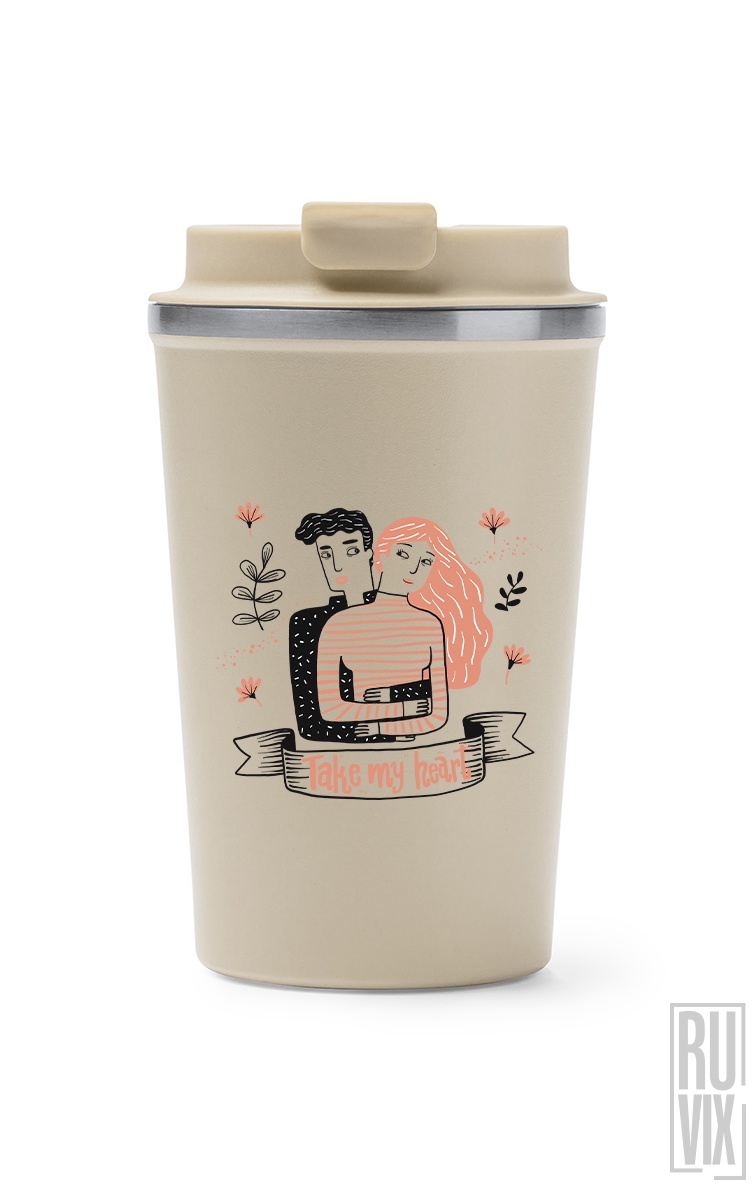 Take My Heart - Termos Cafea