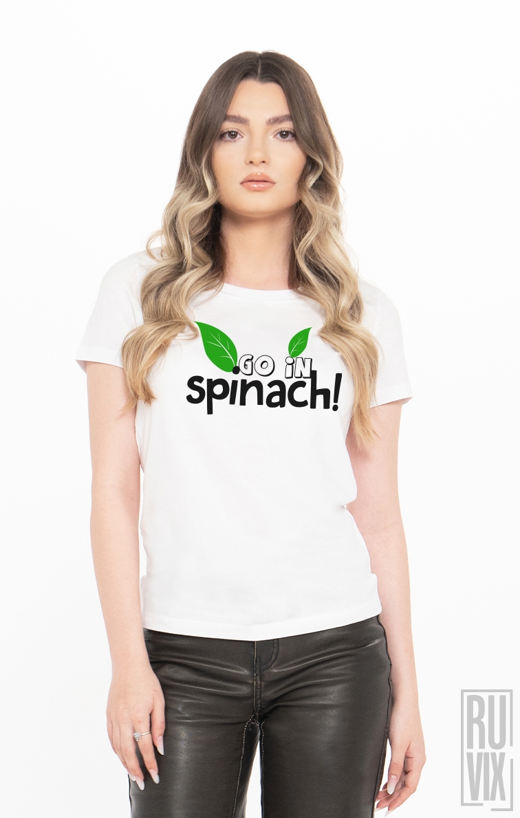 Tricou Dă-te-n Spanac