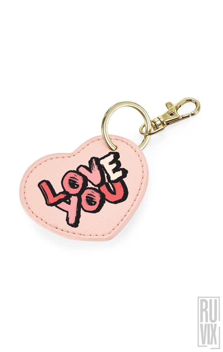 Love You - Breloc Inimă