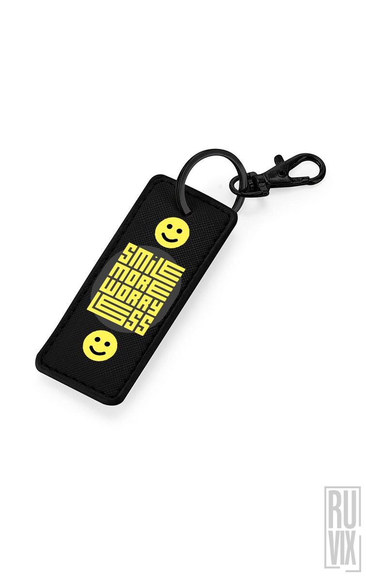 Smile More - Breloc Dreptunghiular