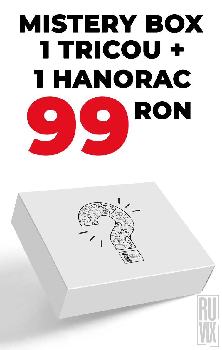 1 Tricou si 1 Hanorac Mistery Box