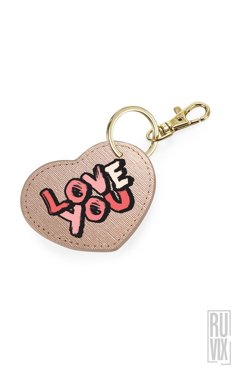 Love You - Breloc Inimă