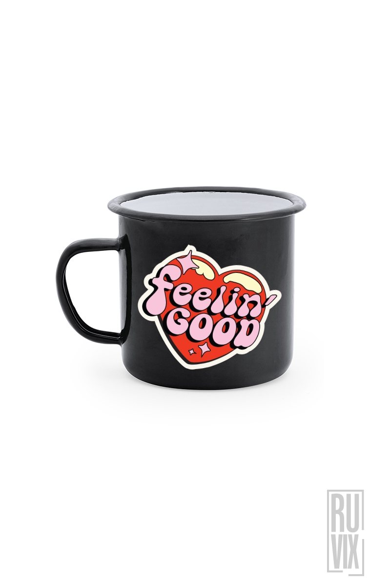 Feeling Good - Cană Metalică Vintage
