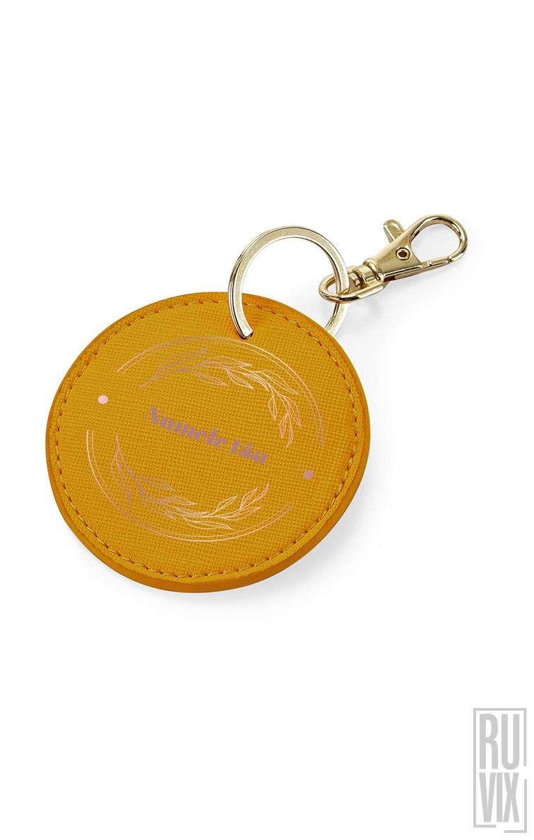 Floare V5 - Breloc Rotund