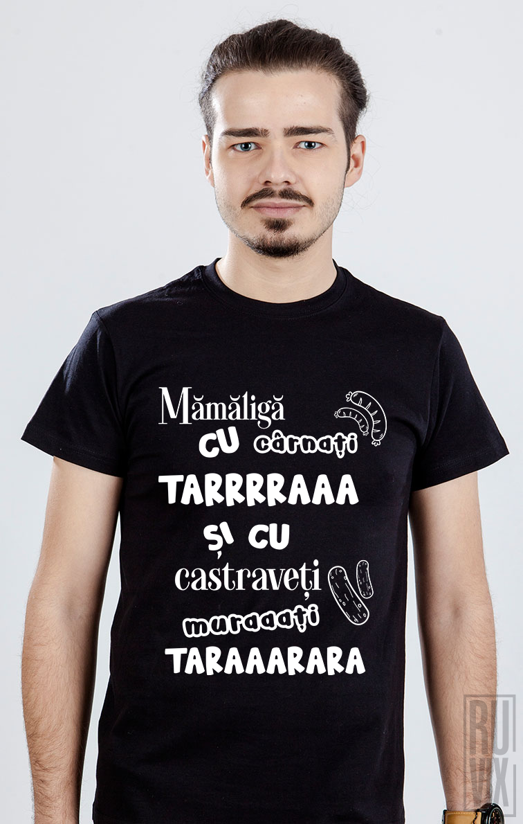 Tricou Mămăliga & Cârnați