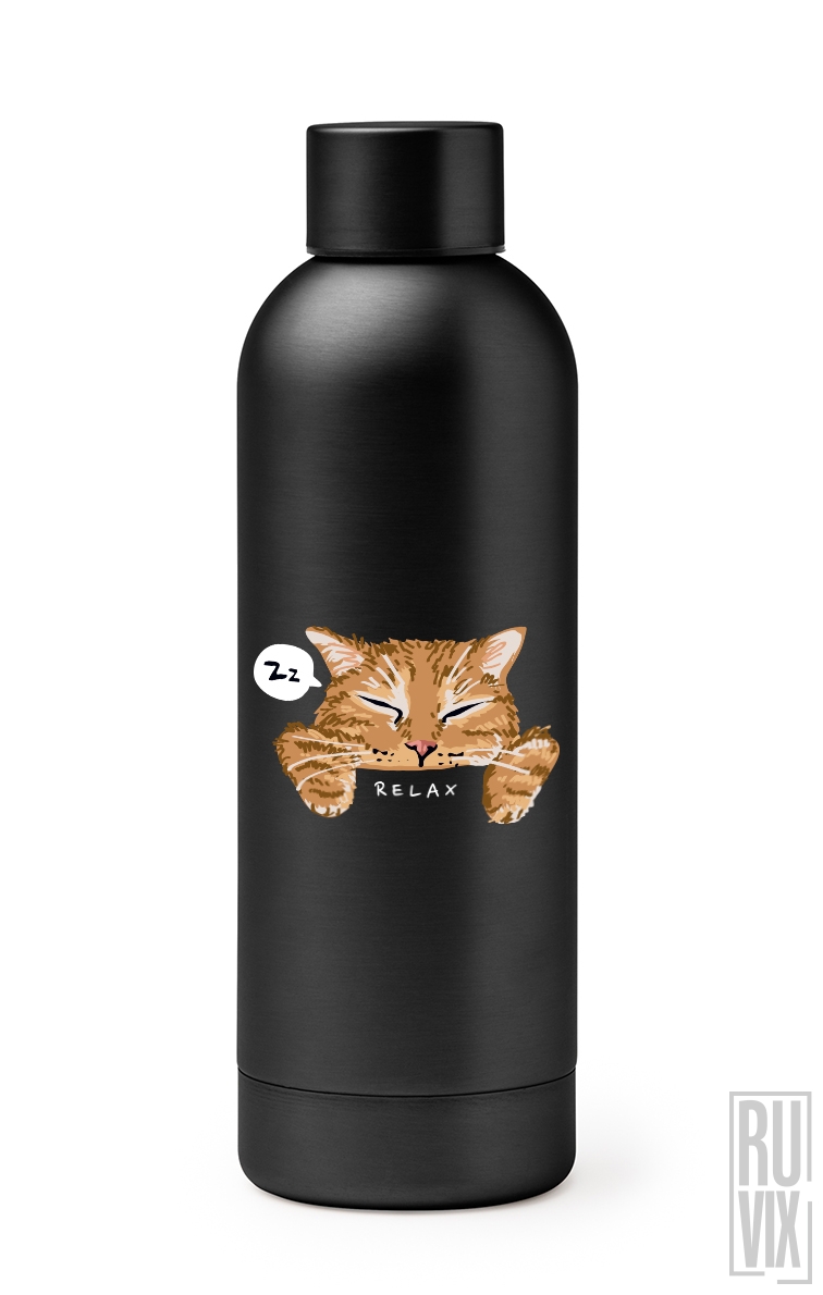 Relaxed Cat - Termos Premium