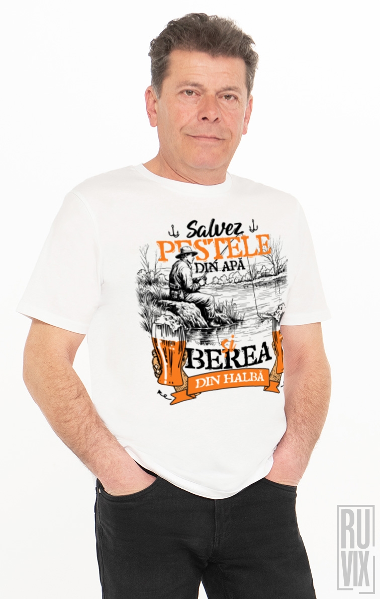 Tricou Salvez Pestele si berea