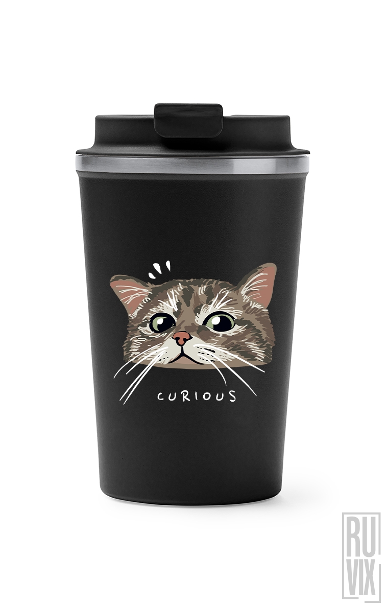 Curious Cat - Termos Cafea