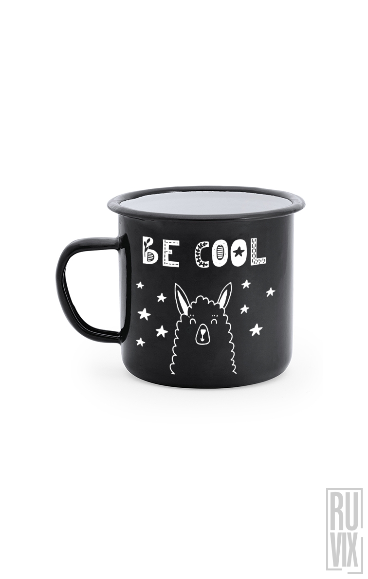 Be Cool - Cană Metalică Vintage