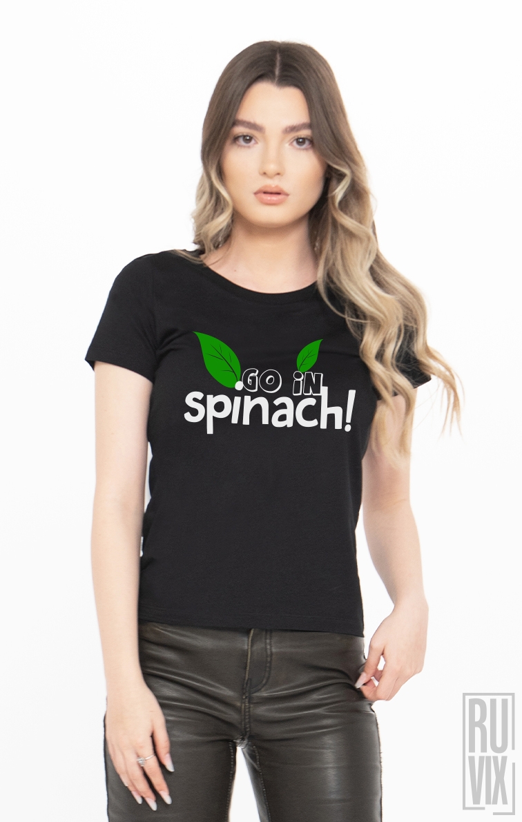 Tricou Dă-te-n Spanac