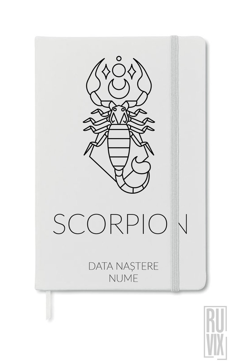 Agendă Personalizată Scorpion