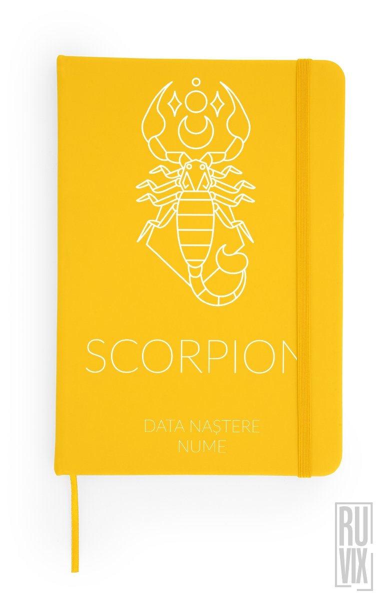 Agendă Personalizată Scorpion