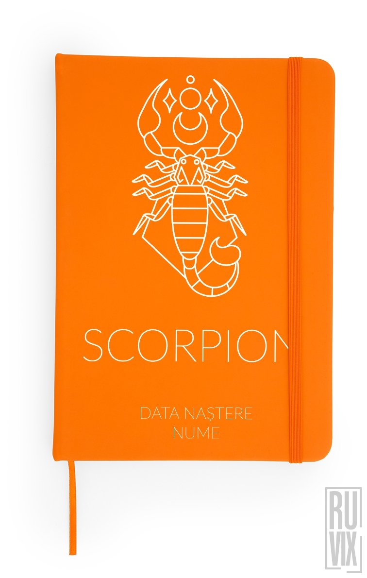 Agendă Personalizată Scorpion
