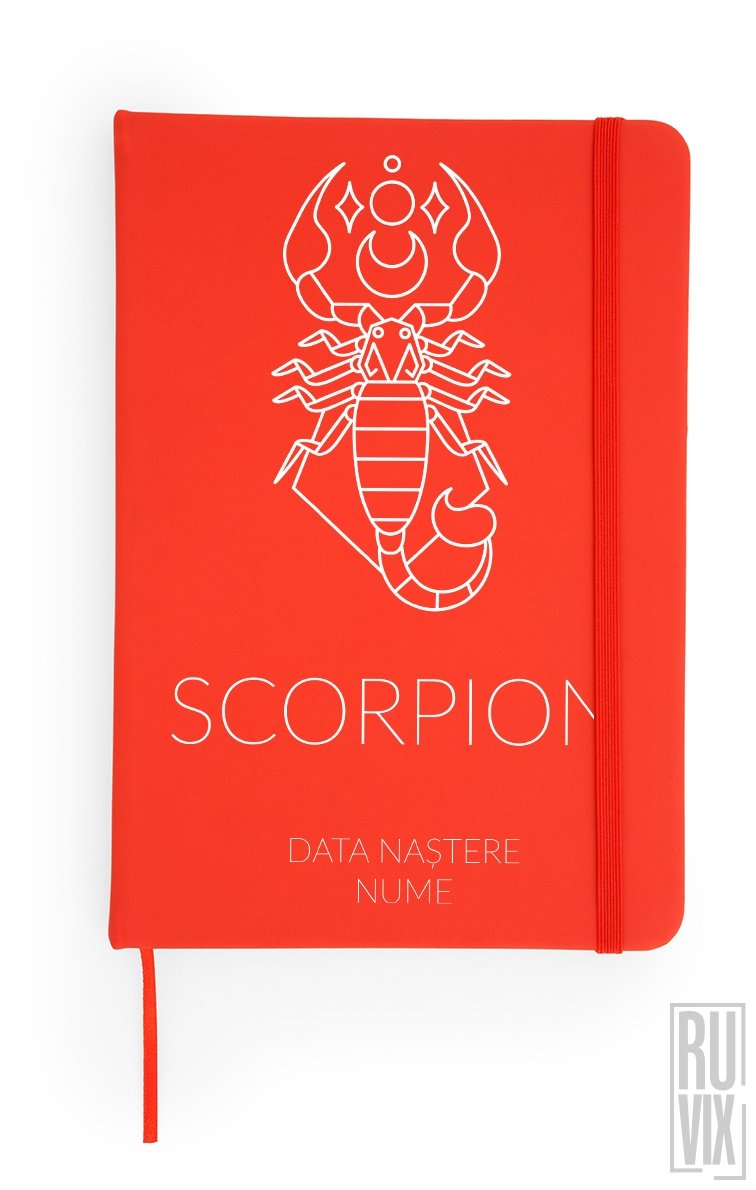 Agendă Personalizată Scorpion