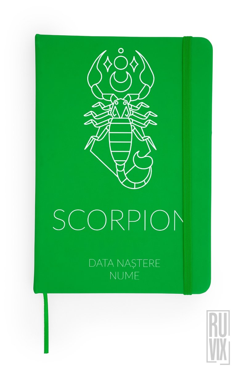 Agendă Personalizată Scorpion