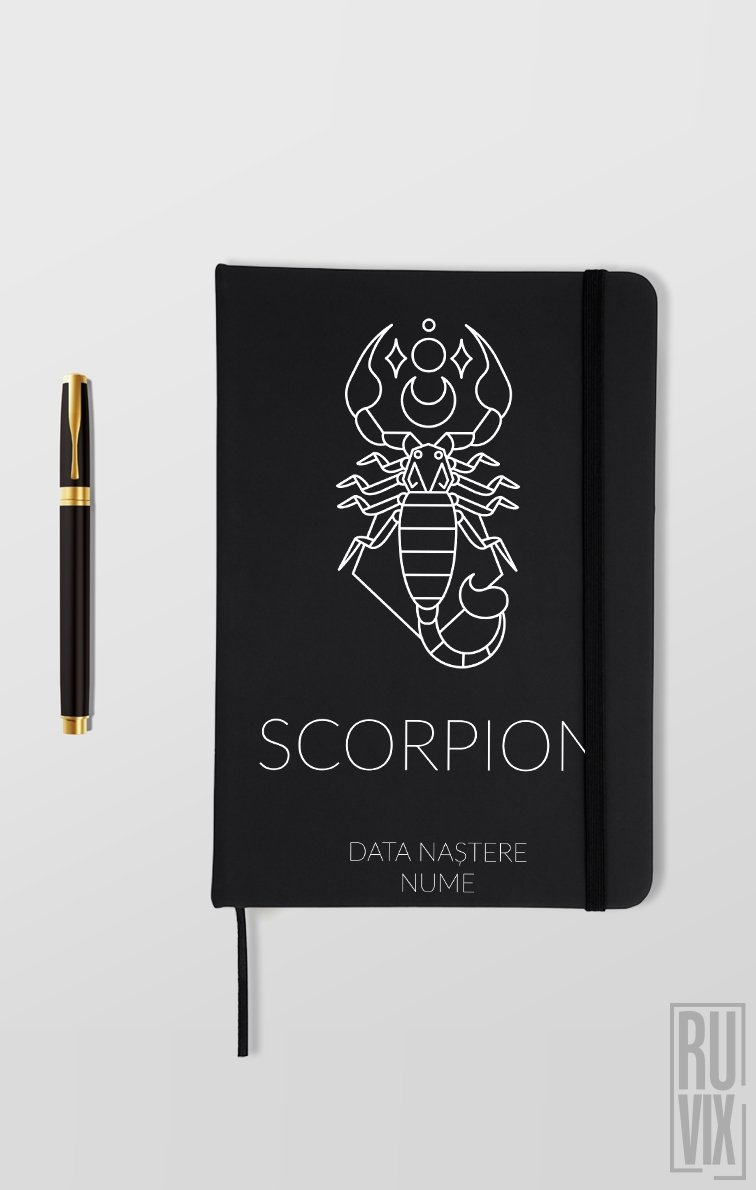 Agendă Personalizată Scorpion