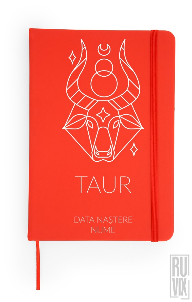 Agendă Personalizată Taur