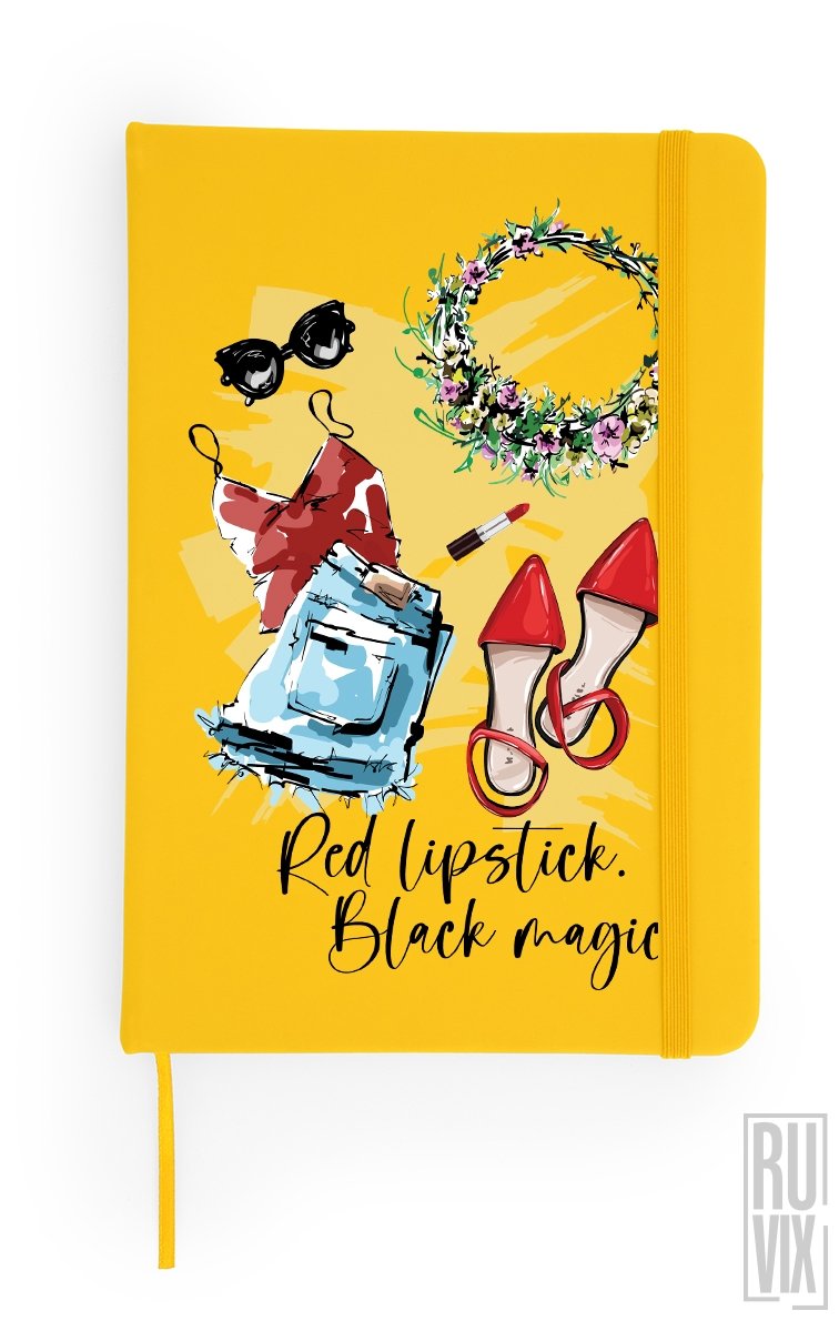Agendă Red Lipstick