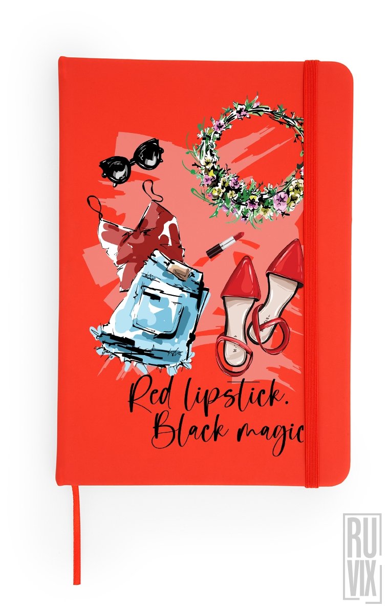 Agendă Red Lipstick