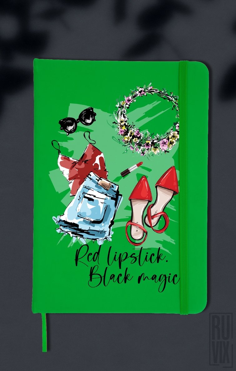 Agendă Red Lipstick