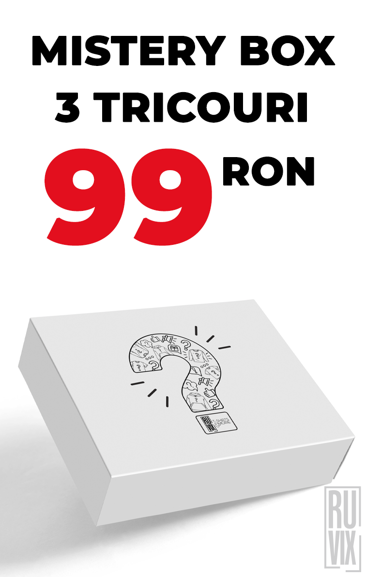 3 Tricouri Mistery Box