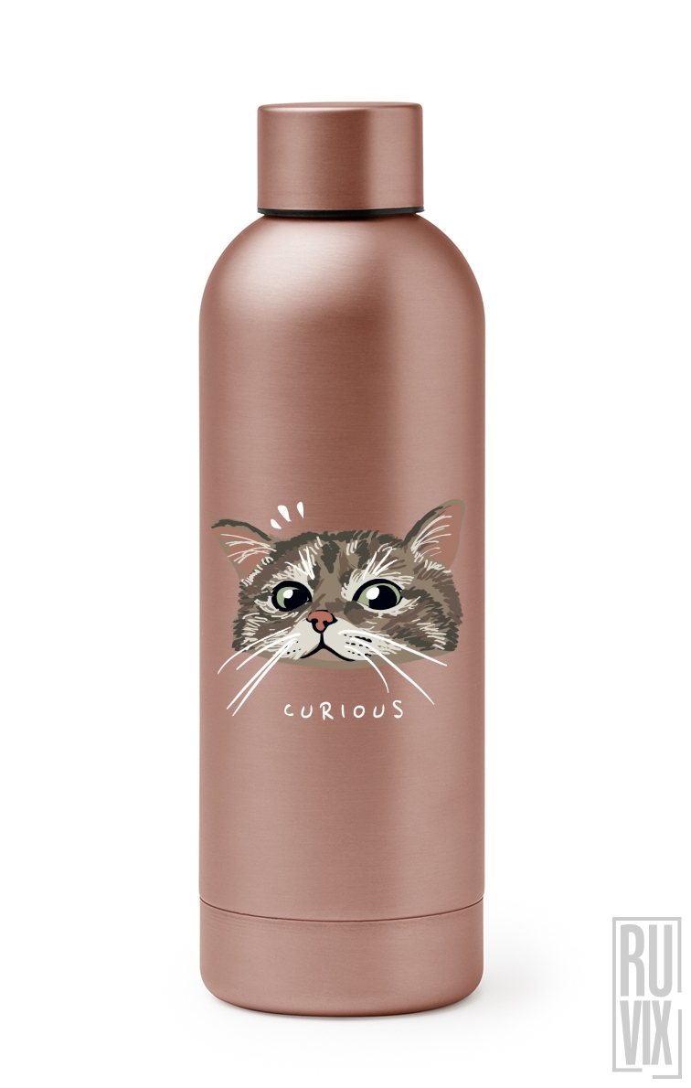 Curious Cat - Termos Premium