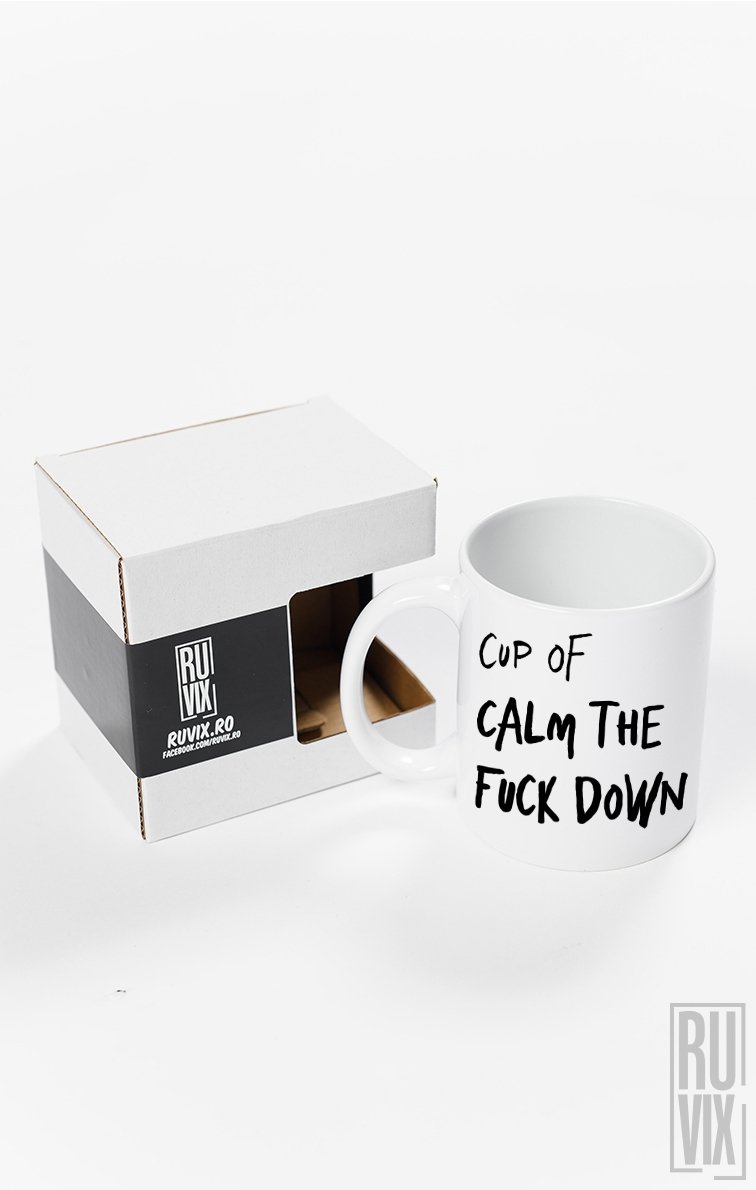 Cană Calm the Fuck Down