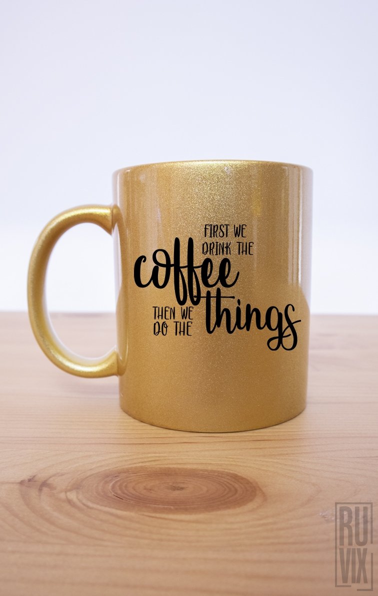 Cană First Coffee