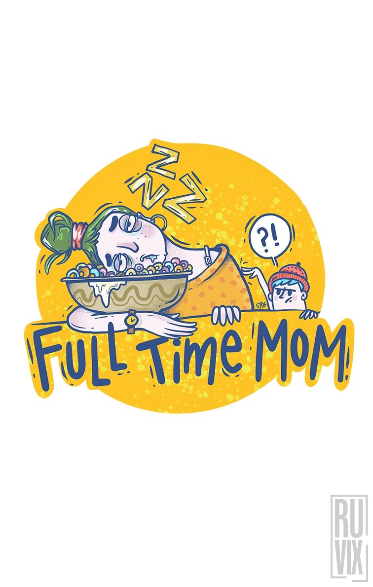 Cană FULL TIME MOM