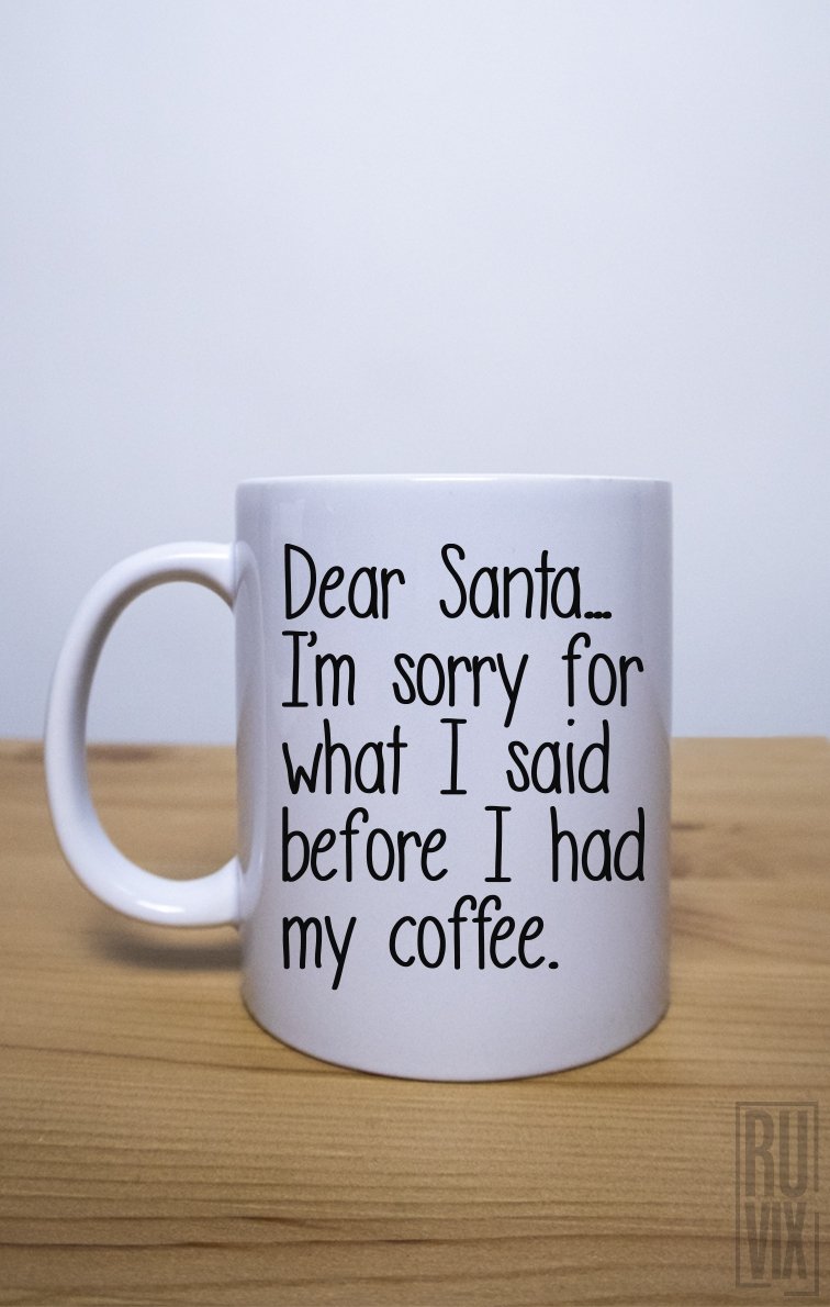 Cană Sorry Santa