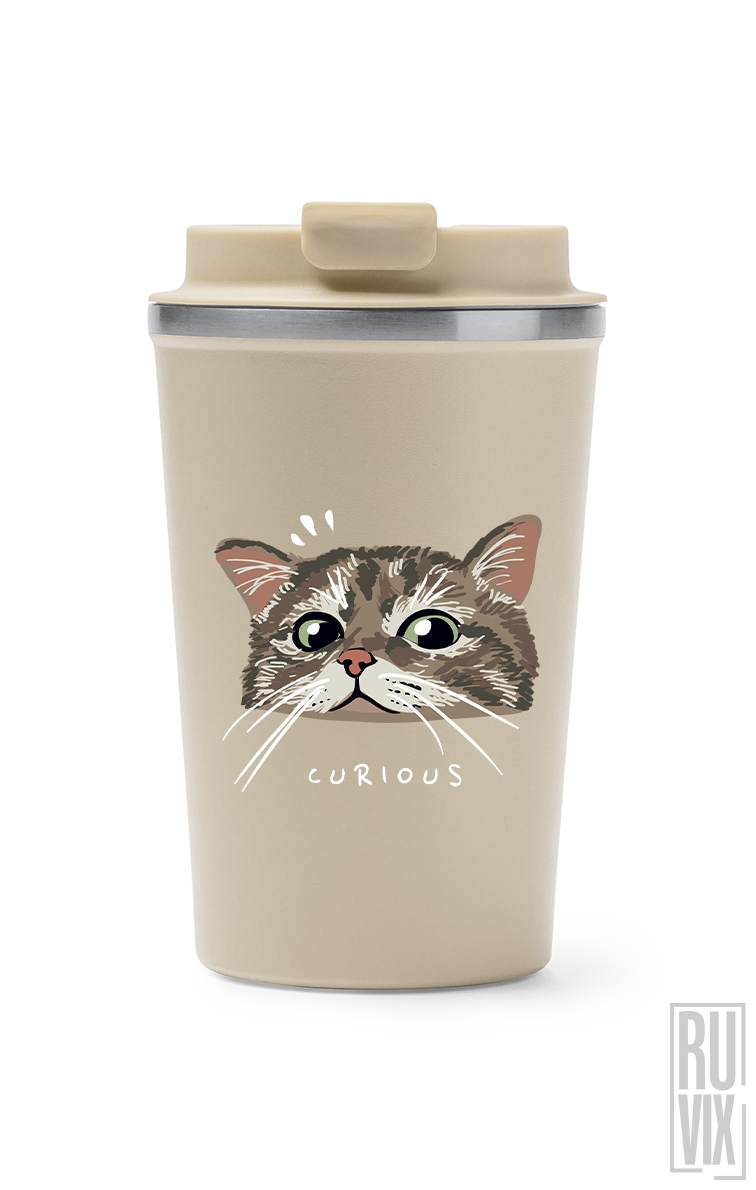 Curious Cat - Termos Cafea