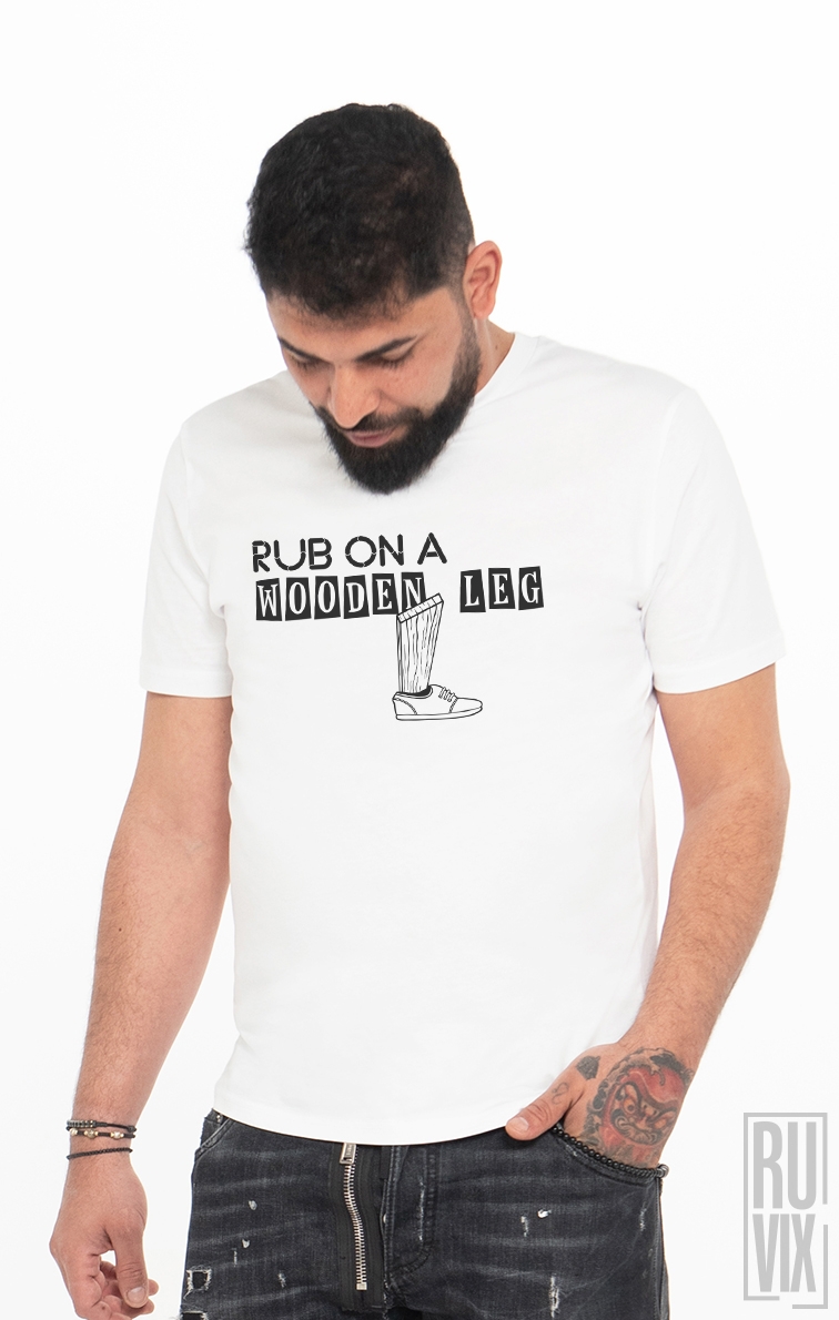 Tricou Frecție la Picior de Lemn