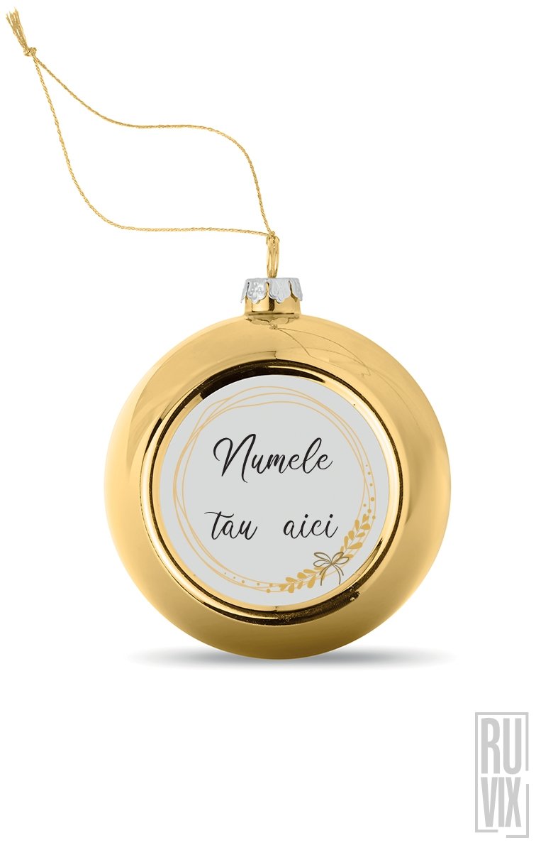 Glob Personalizat Auriu