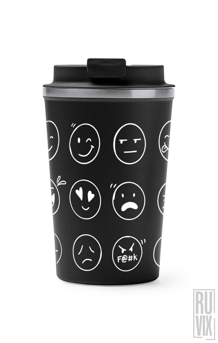 Emoji - Termos Cafea