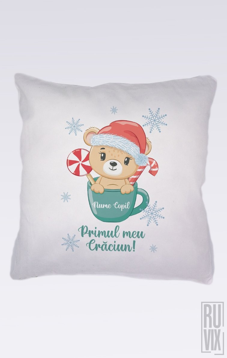 Pernă Primul meu Crăciun