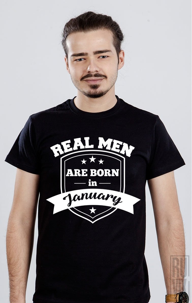 Tricou Real Men January