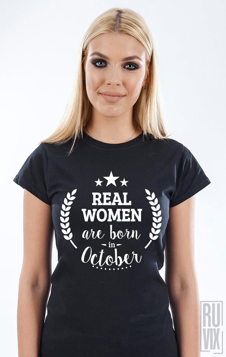 Tricou Real Women October