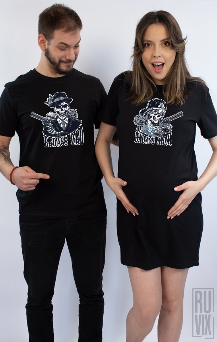 Set Rochie + Tricou Badass Parents