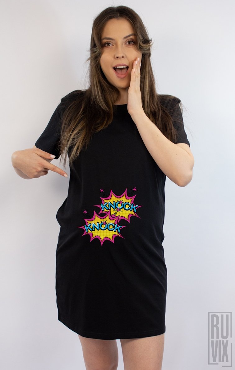 Set Rochie + Tricou Knock Knock