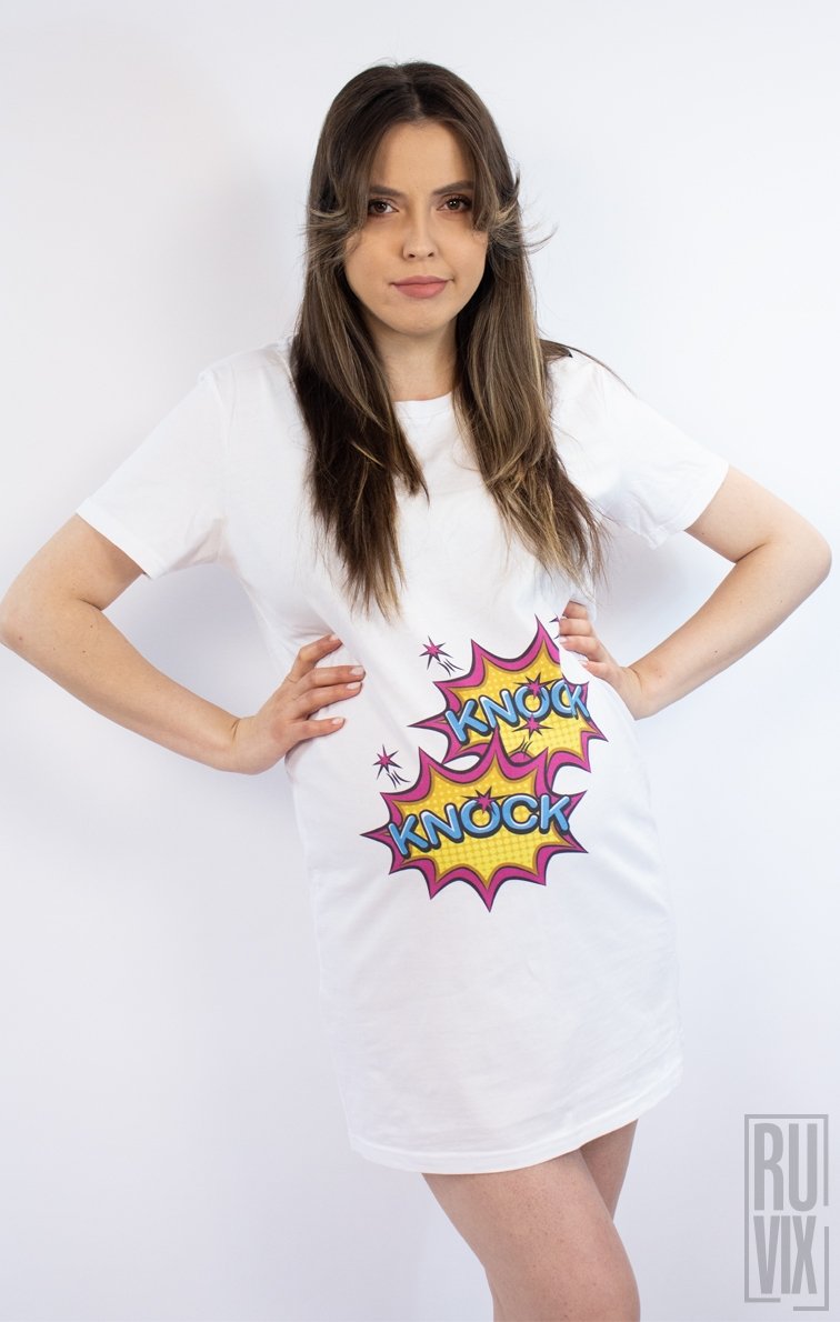 Set Rochie + Tricou Knock Knock