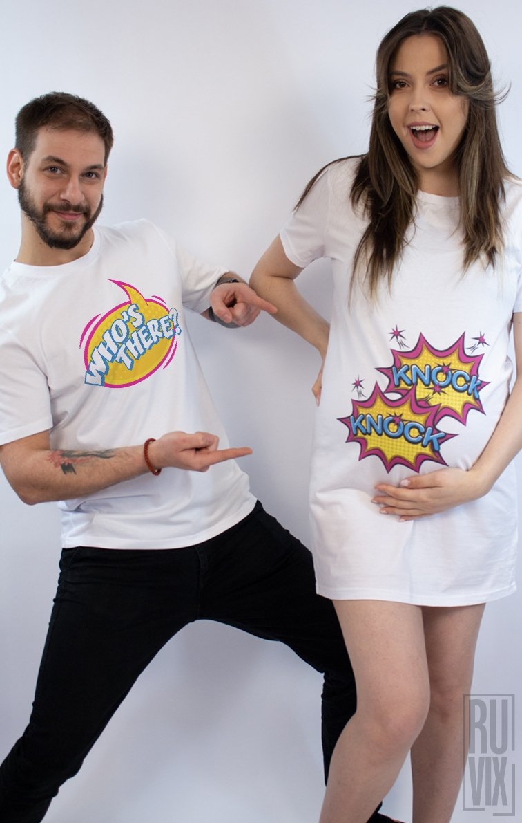 Set Rochie + Tricou Knock Knock