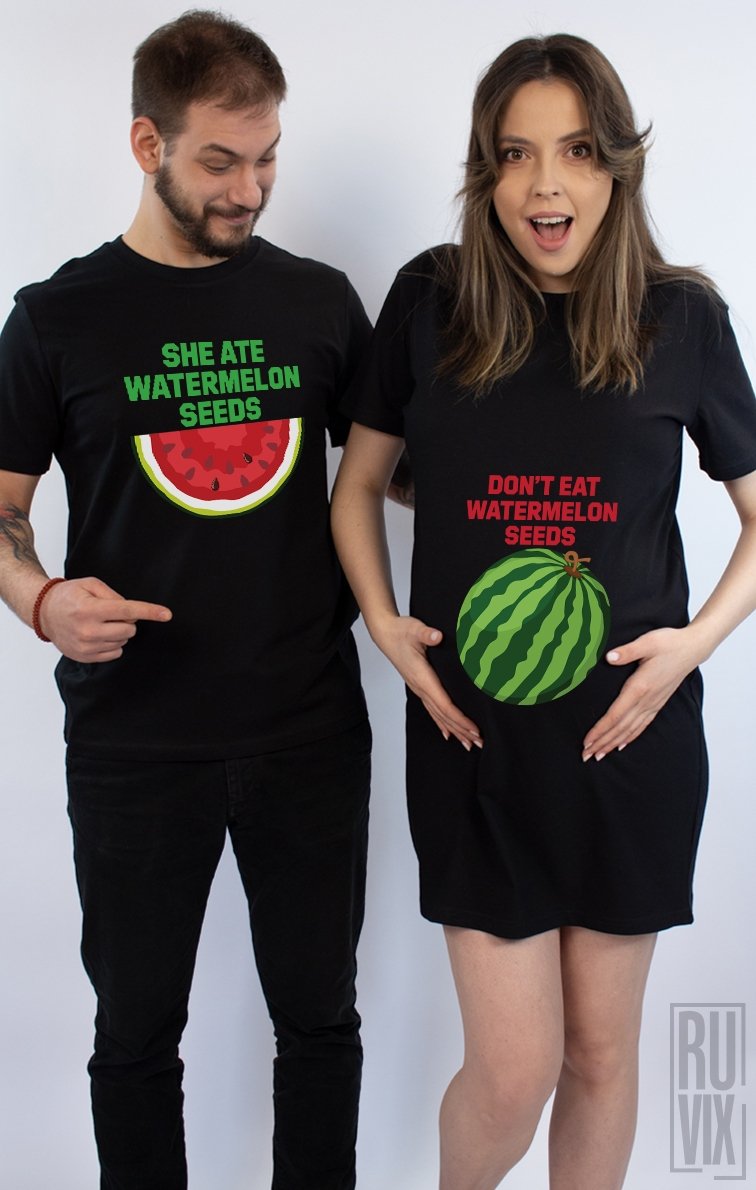 Set Rochie + Tricou Watermelon Seeds