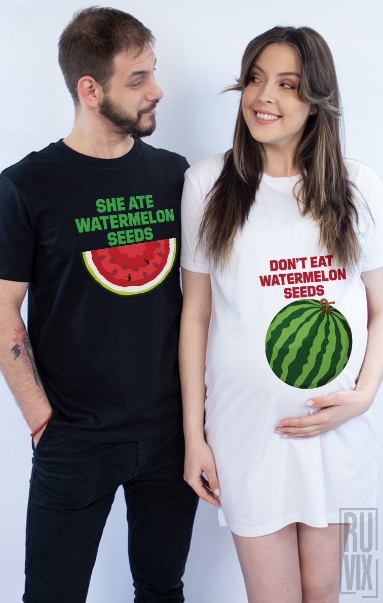 Set Rochie + Tricou Watermelon Seeds
