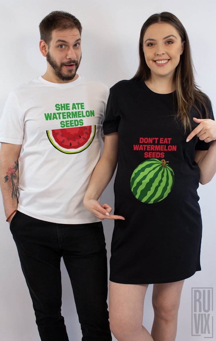 Set Rochie + Tricou Watermelon Seeds