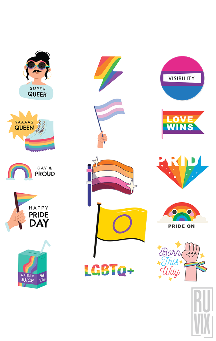 Set Stickere Pride