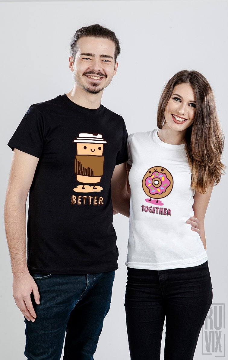 Set tricouri Coffee & Donut