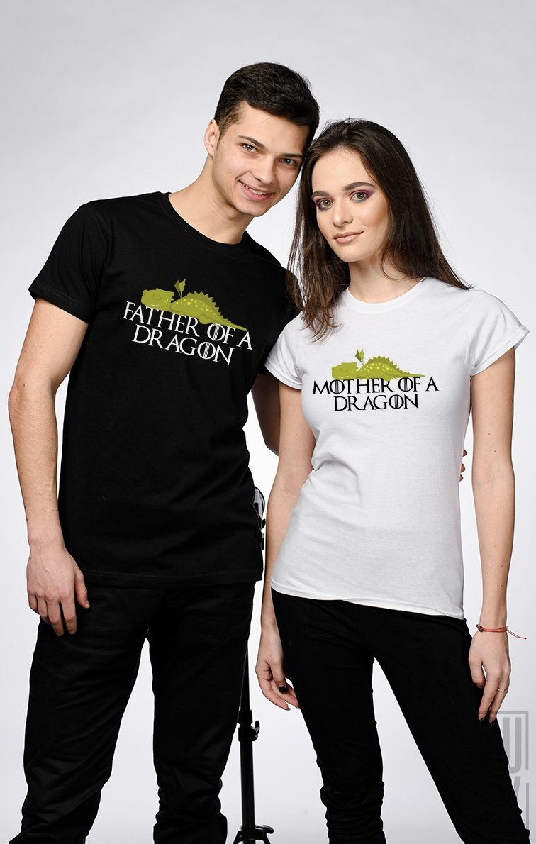 Set Tricouri Parents of a Dragon