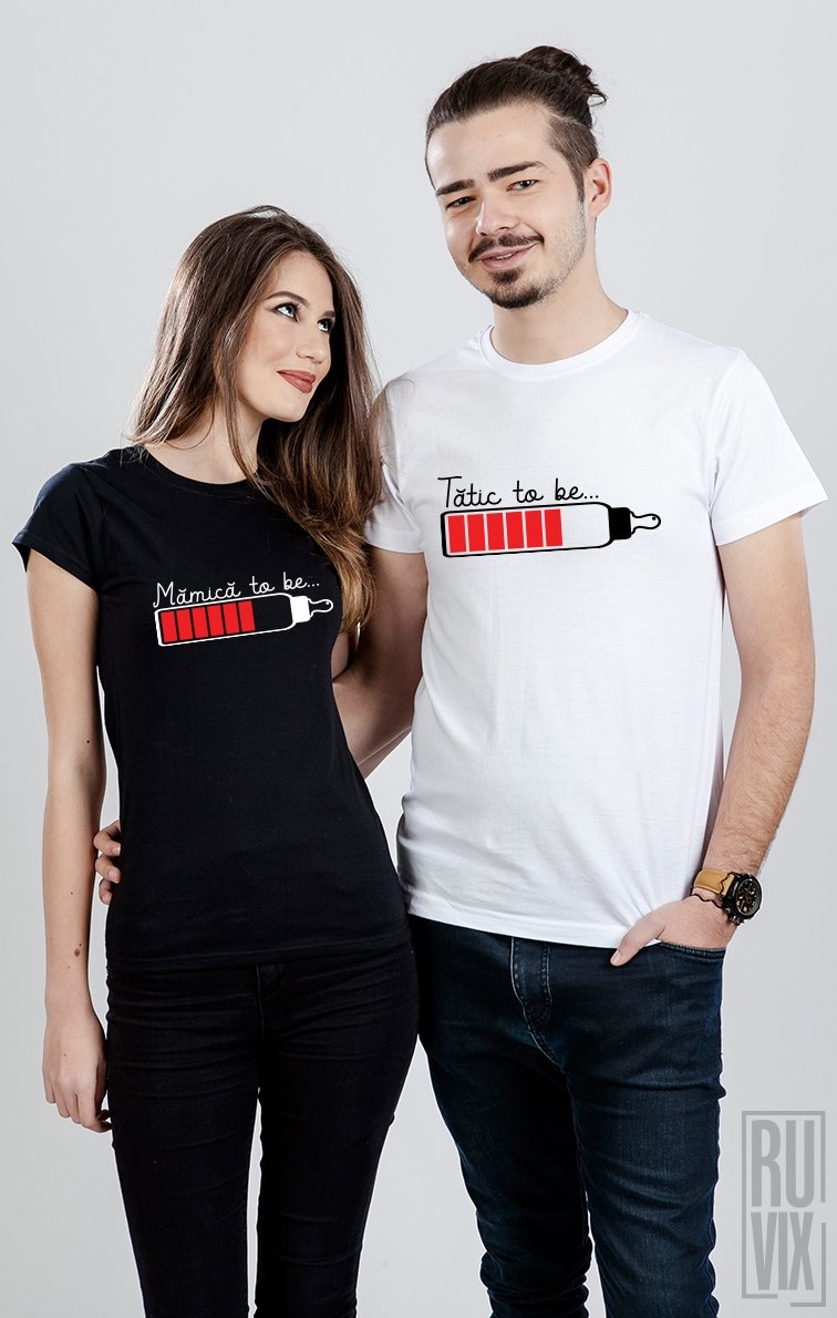 Set Tricouri Părinți to be