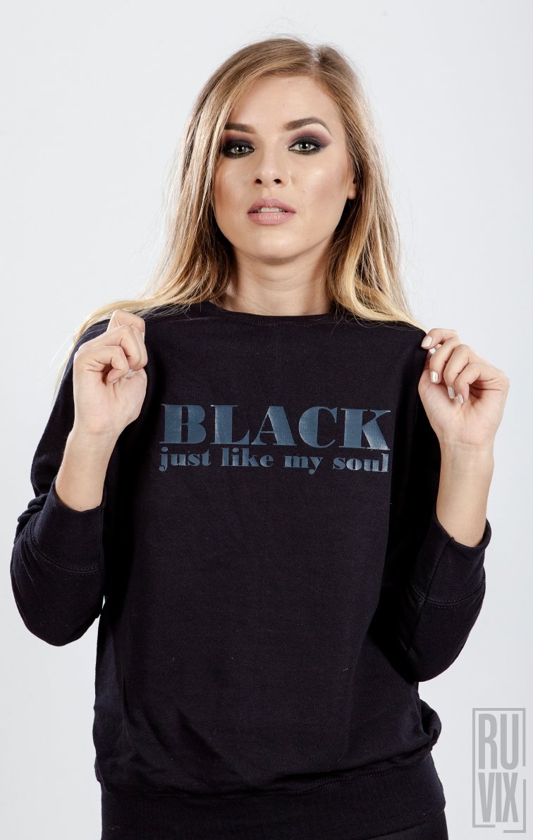 Bluză Black Like My Soul