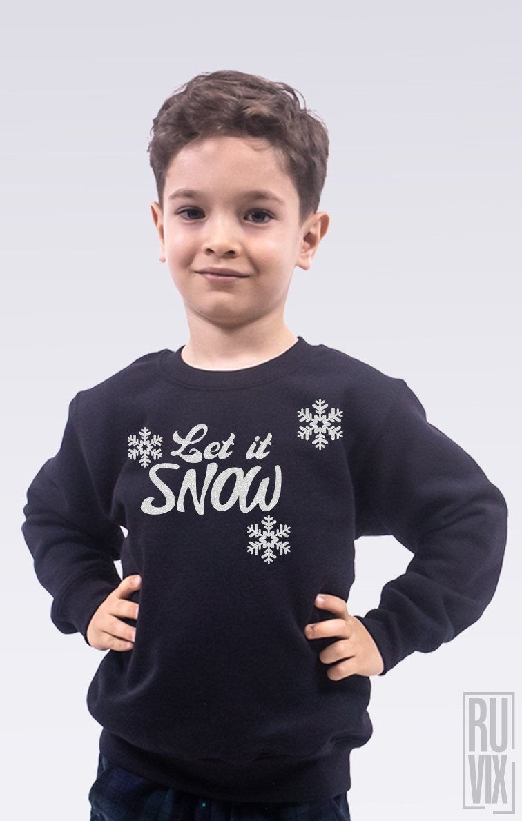 Bluză  Copil Let It Snow Glitter
